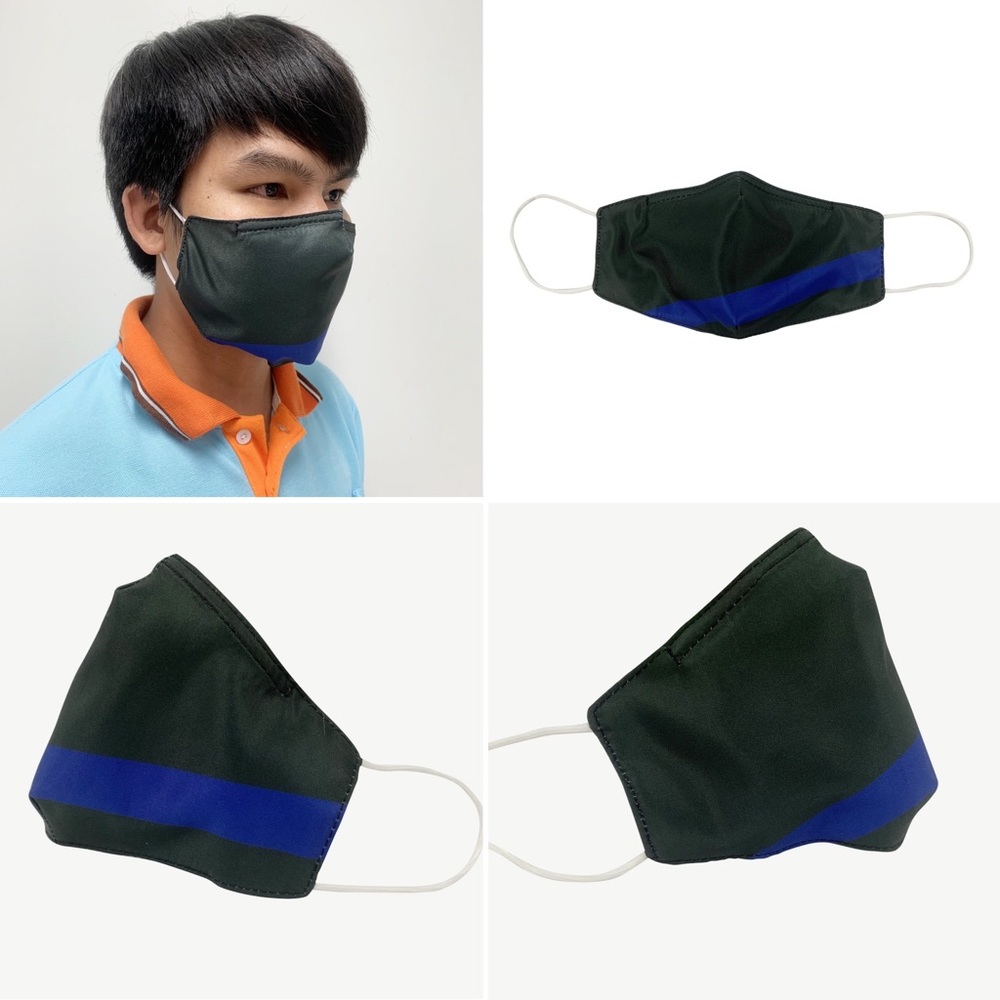 Cotton Face Mask/ Water repellent💦/filter pocket